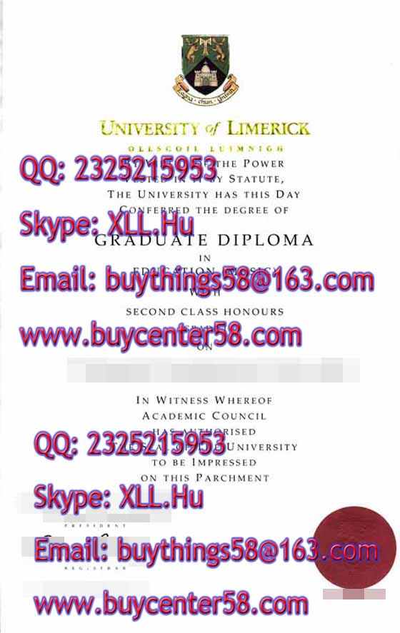buy University of Limerick diploma