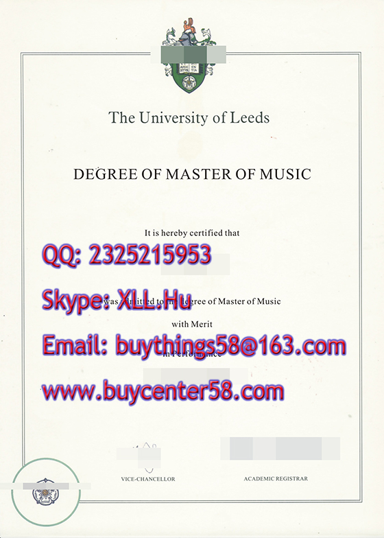 University of  Leeds fake degree