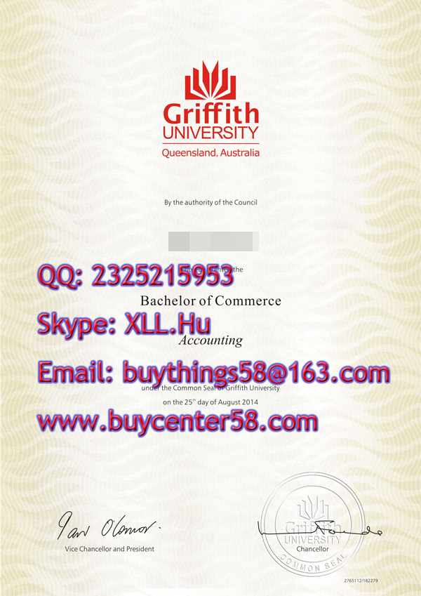 Griffith University diploma /Griffith University degree