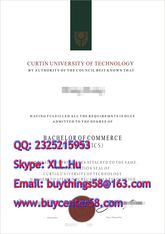 Curtin University Bachelor degree, Curtin University diploma, Curtin University certificate