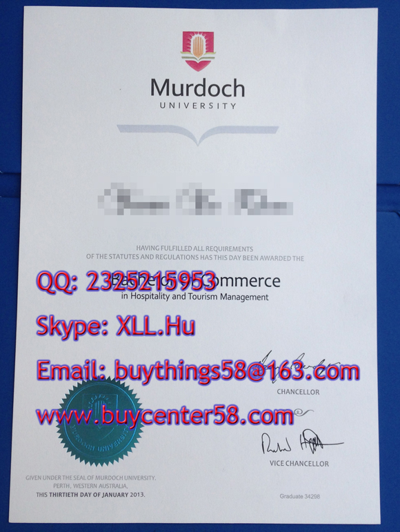 Murdoch University diploma