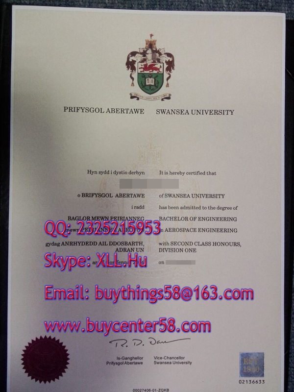 Swansea University Bachelor of Engineerring degree, Swansea University diploma, Swansea University certificate