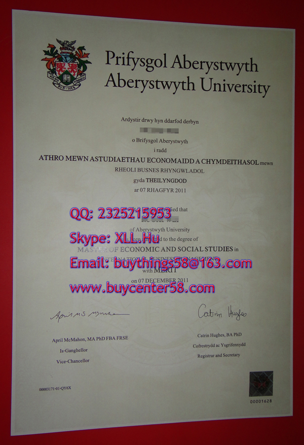 Aberystwyth University master degree, Aberystwyth University master diploma, Aberystwyth University master certificate