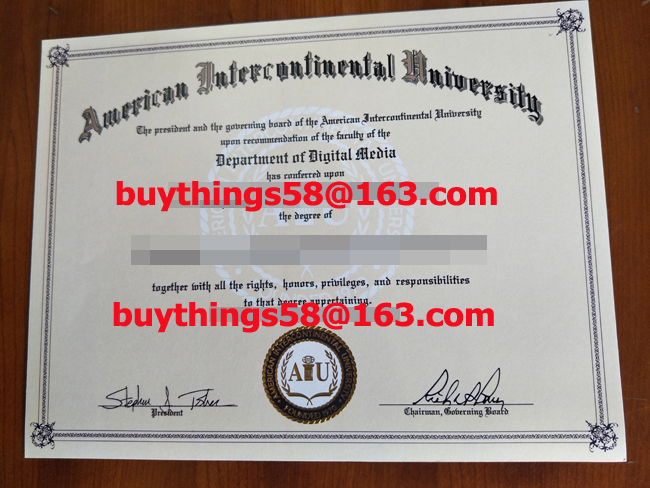 buy fake diploma of AIU