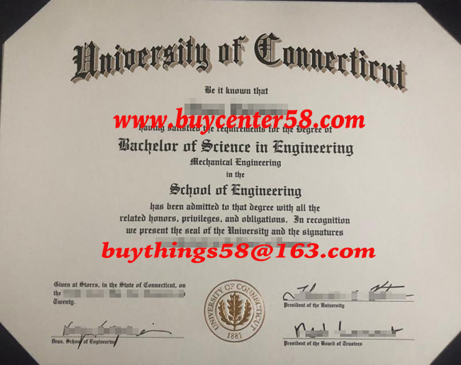 buy University connecticut Bachelor of science in engineering degree