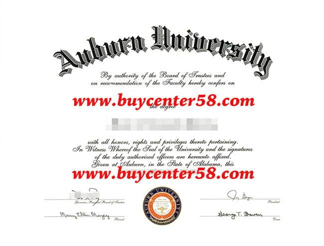 buy Auburn University diploma