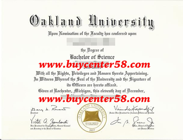 buy Okland University Bachelor of Science diploma