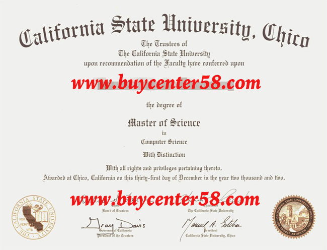 buy  California State University at Chico Master degree