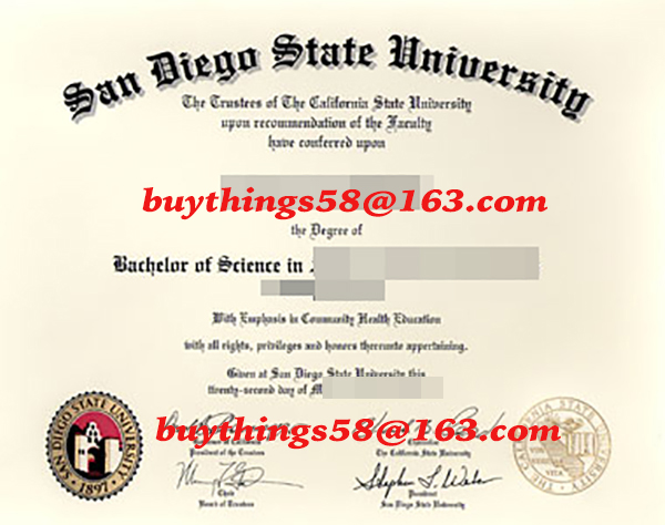 buy SDSU BS degree