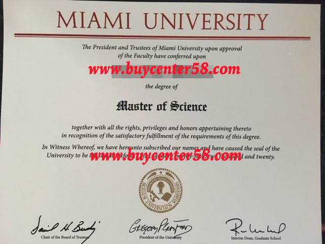 America-Miami-University-Master-science-diploma