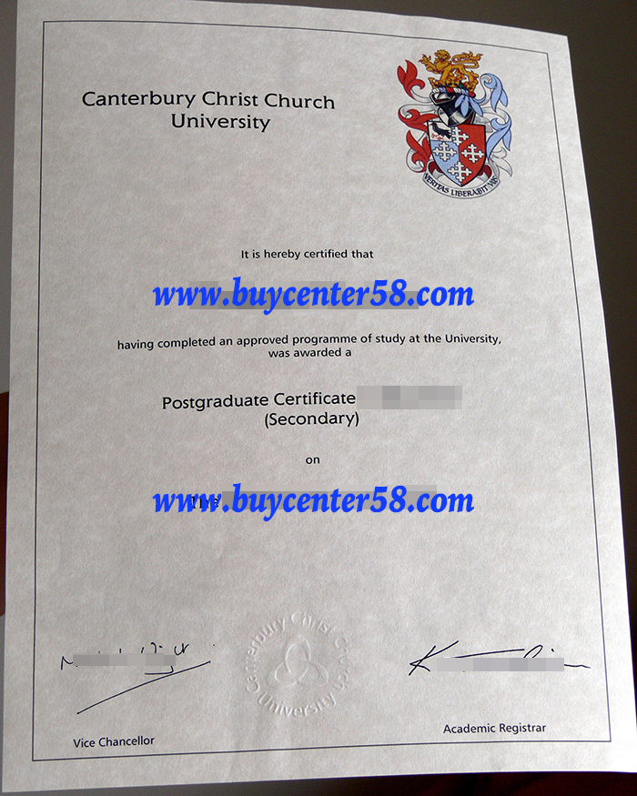 CCCU Postgraduate Certificate. Canterbury Christ Church University Postgraduate degree