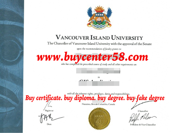 Vancouver Island University diploma / VIU diploma / Vancouver Island University degree