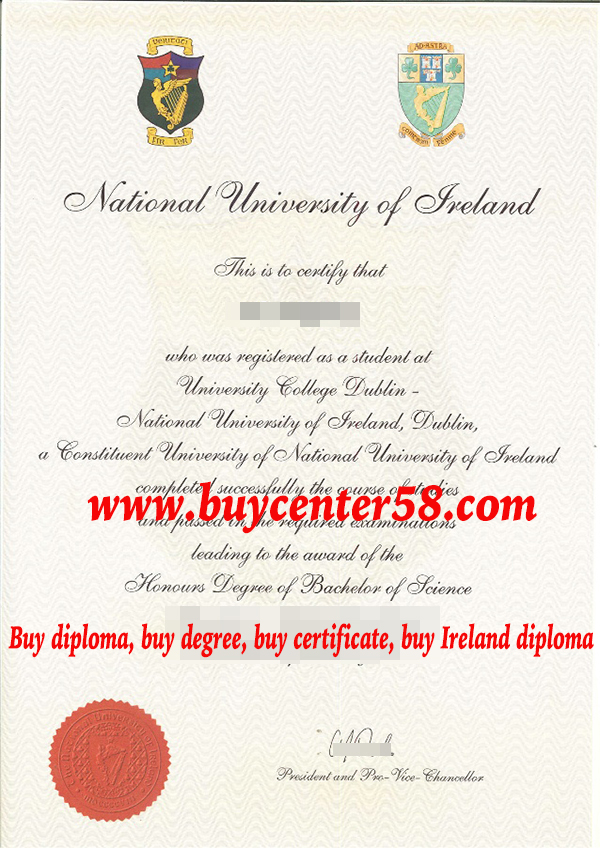 National University of Ireland Degree, National University of Ireland certificate, National University of Ireland Diploma, NUI certificate, NUI diploma, Ireland diploma