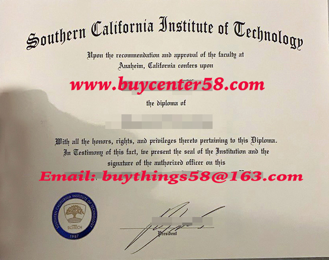 Southern California Insitute of Technology Diploma/ Southern California Insitute of Technology Degree/ Caltech certificate