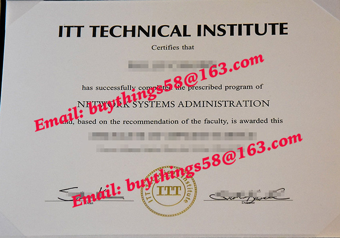 ITT Technical Institute fake diploma. ITT Technical Institute fake degree. ITT Technical Institute fake certificate