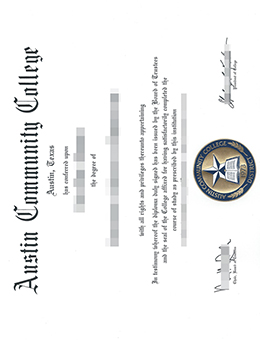 Use machine printed Austin Community College fake diploma. Do U want to get?