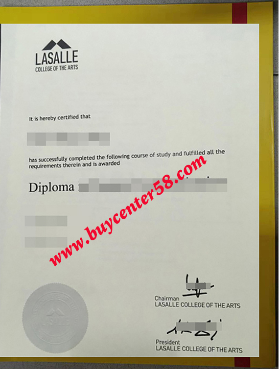 LASALLE College of the Arts fake diploma/ LASALLE College of the Arts fake degree/ LASALLE College of the Arts fake certificate