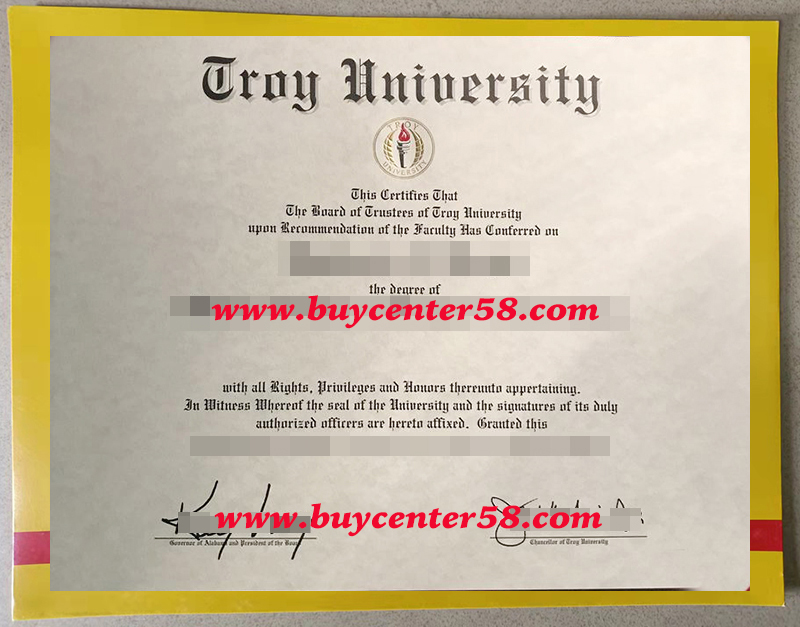 Troy University fake diploma/Troy University fake degree/Troy University fake certificate