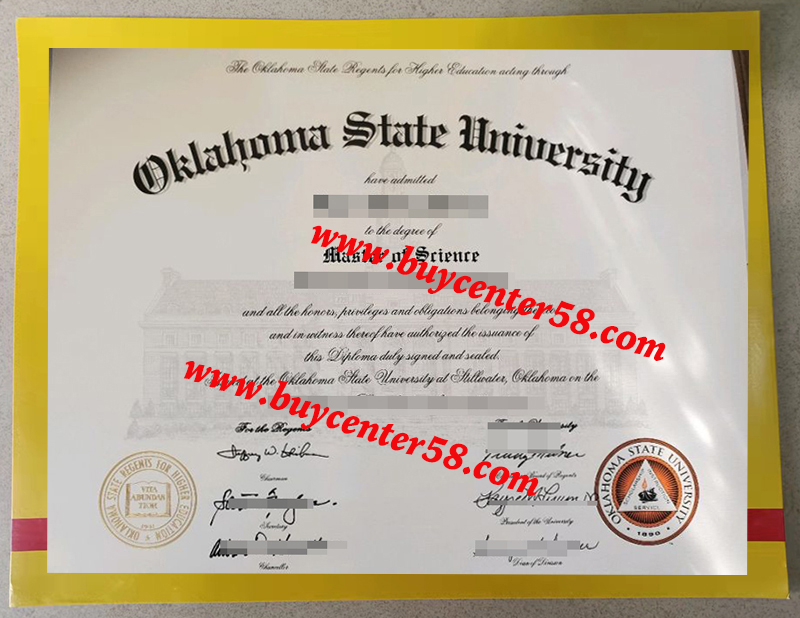 Oklahoma State University Master of science diploma-2022/Oklahoma State University master of science degree-2022/Oklahoma State University master certificate-2022/