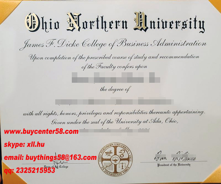 Ohio Northern University fake diploma. Ohio Northern University fake degree. Ohio Northern University fake certificate