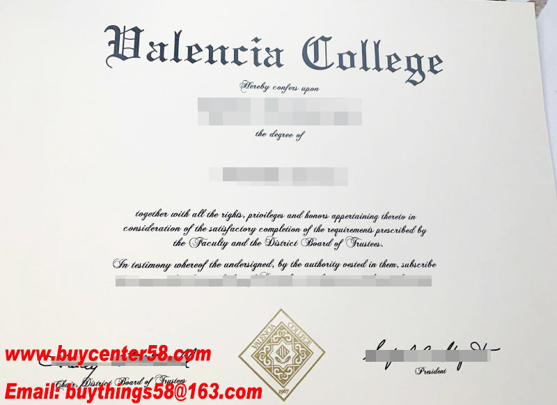 Valencia College fake diploma. Valencia College fake  degree. Valencia College fake certificate