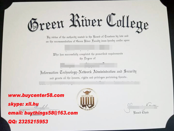 Green River College Diploma. Green River College Degree. GRC Certificate