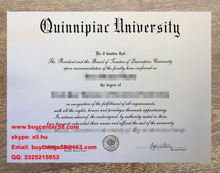 Quinnipiar University fake degree. Quinnipiar University fake diploma. Quinnipiar University fake certificate