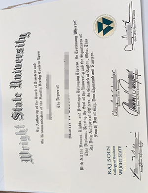 How cost to get a fake Wright State University diploma? Buy WSU Certificate.