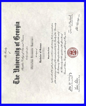 UGA Certificate. Would you like to purchase University of Georgia Fake Diploma Online?
