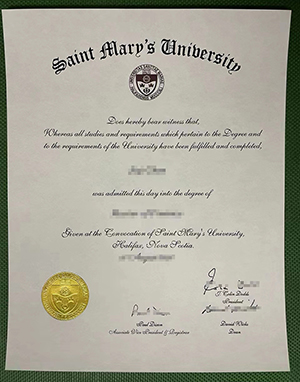 Welcome to buy real Saint Mary's University Diploma. Buy SMU Certificate from Canada.