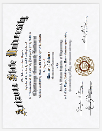 ASU Fake Certificate. Notes for purchasing an Arizona State University Diploma！