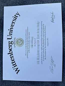 Where can buy Wittenberg University Diploma?